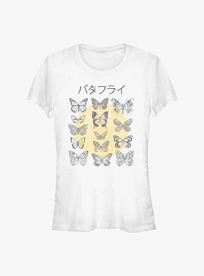 Kanji Butterflies Girls T-Shirt