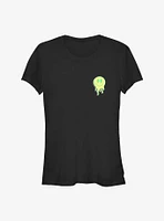 Melting Smiley Face Girls T-Shirt