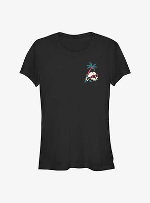 Tropic Skull Emblem Girls T-Shirt
