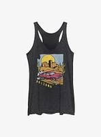 Vintage Car Girls Tank