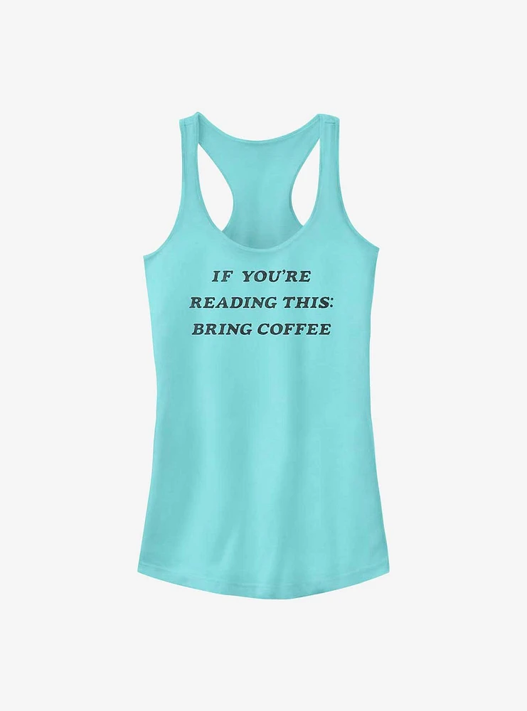 Bring Coffee Girls Tank