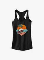 Tropical Skull Girls Tank