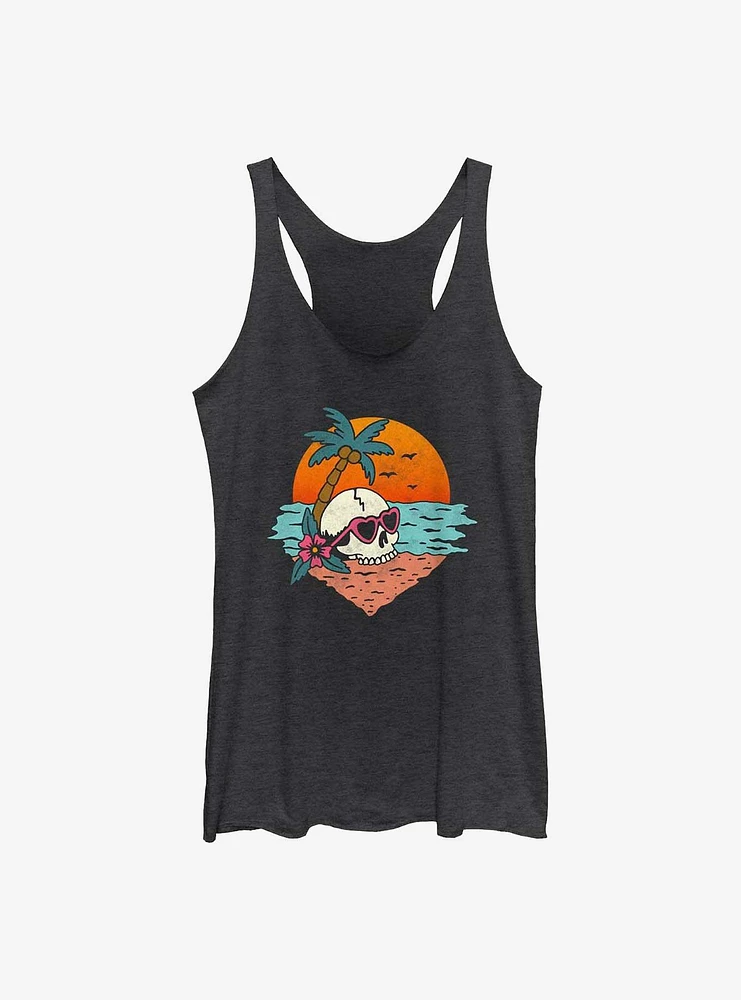 Skull Tropic Girls Tank