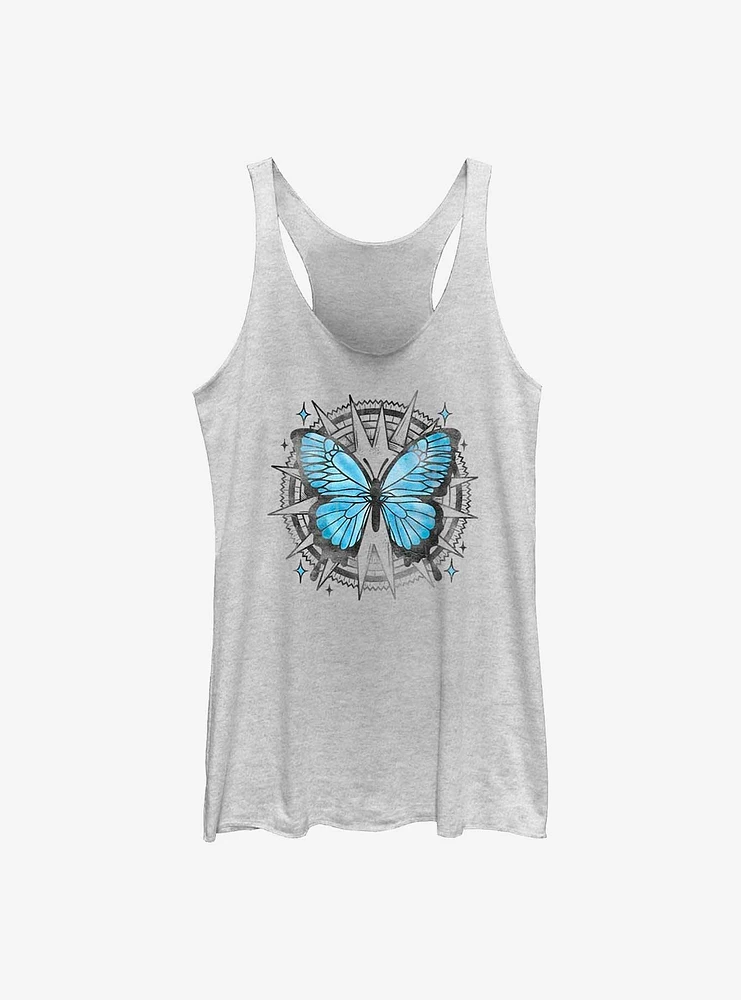 Blue Butterfly Girls Tank