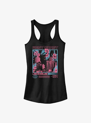 Neon West Coast Los Angeles Girls Tank