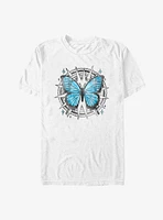 Watercolor Blue Butterfly T-Shirt