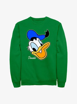 Disney Donald Duck Big Face Sweatshirt