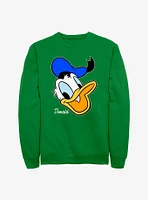 Disney Donald Duck Big Face Sweatshirt