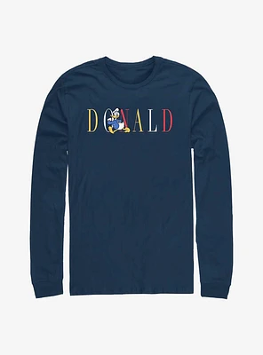 Disney Donald Duck Fashion Long-Sleeve T-Shirt