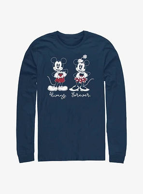 Disney Mickey Mouse & Minnie Always Forever Long-Sleeve T-Shirt