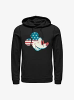 Disney Mickey Mouse Americana Flag Fill Hoodie