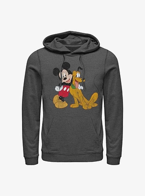 Disney Mickey Mouse And Pluto Hoodie