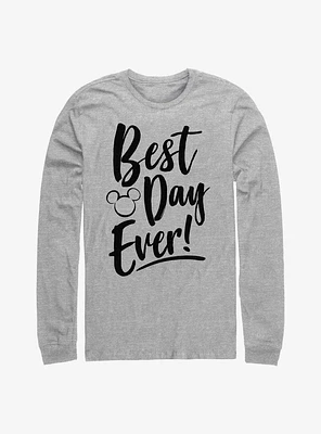 Disney Mickey Mouse Best Day Long-Sleeve T-Shirt
