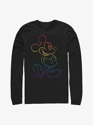 Disney Mickey Mouse Big Pride Long-Sleeve T-Shirt