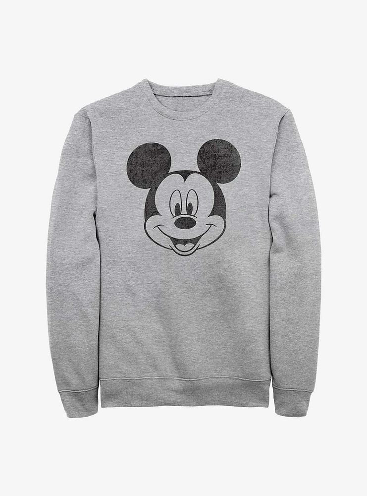 Disney Mickey Mouse Face Sweatshirt