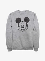 Disney Mickey Mouse Face Sweatshirt