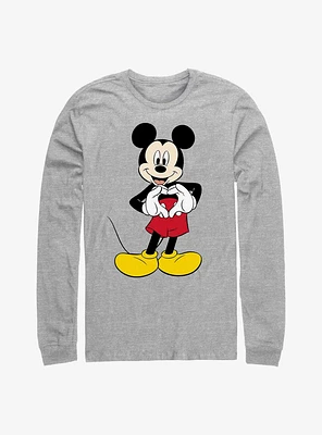 Disney Mickey Mouse Love Long-Sleeve T-Shirt