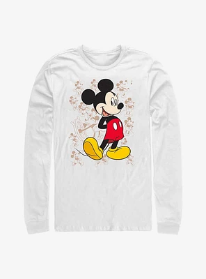 Disney Mickey Mouse Many Mickeys Long-Sleeve T-Shirt