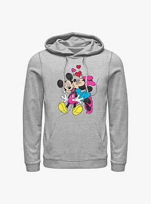 Disney Mickey Mouse & Minnie Love Hoodie