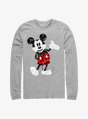 Disney Mickey Mouse Poly Long-Sleeve T-Shirt