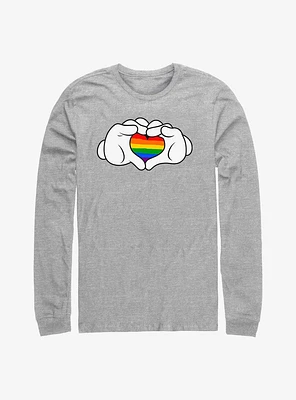 Disney Mickey Mouse Rainbow Love Long-Sleeve T-Shirt