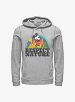 Disney Mickey Mouse Respect Nature Hoodie