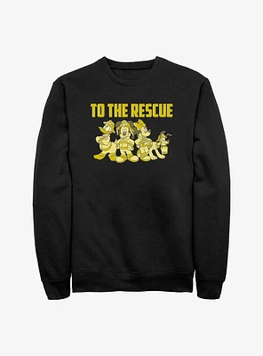 Disney Mickey Mouse Thanks Firefighters Sweatshirt