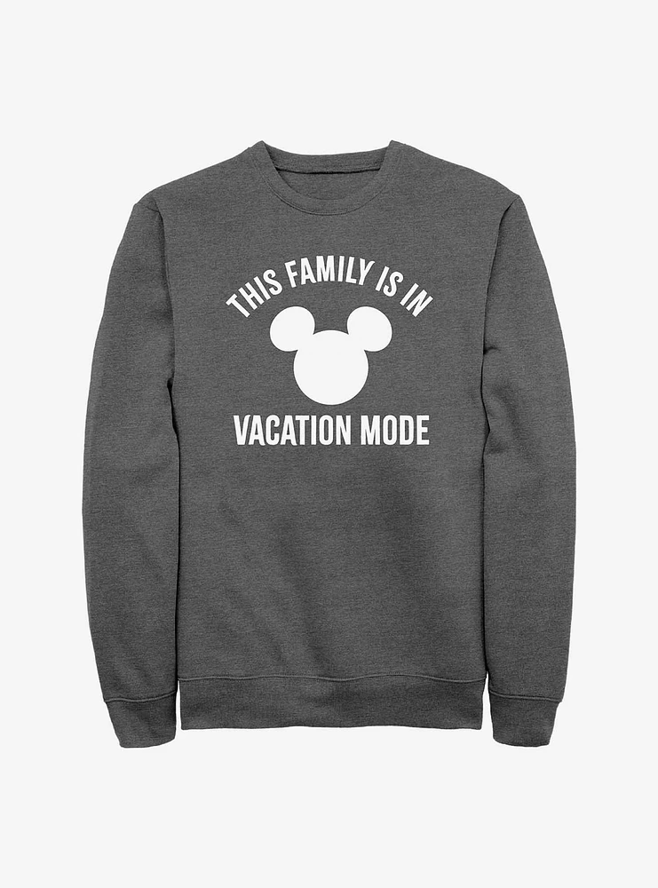 Disney Mickey Mouse Vacation Mode Sweatshirt