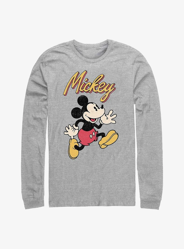 Disney Mickey Mouse Vintage Long-Sleeve T-Shirt