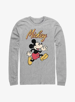 Disney Mickey Mouse Vintage Long-Sleeve T-Shirt