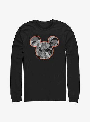 Disney Mickey Mouses Camo Long-Sleeve T-Shirt