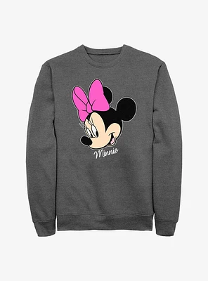 Disney Minnie Mouse Big Face Sweatshirt