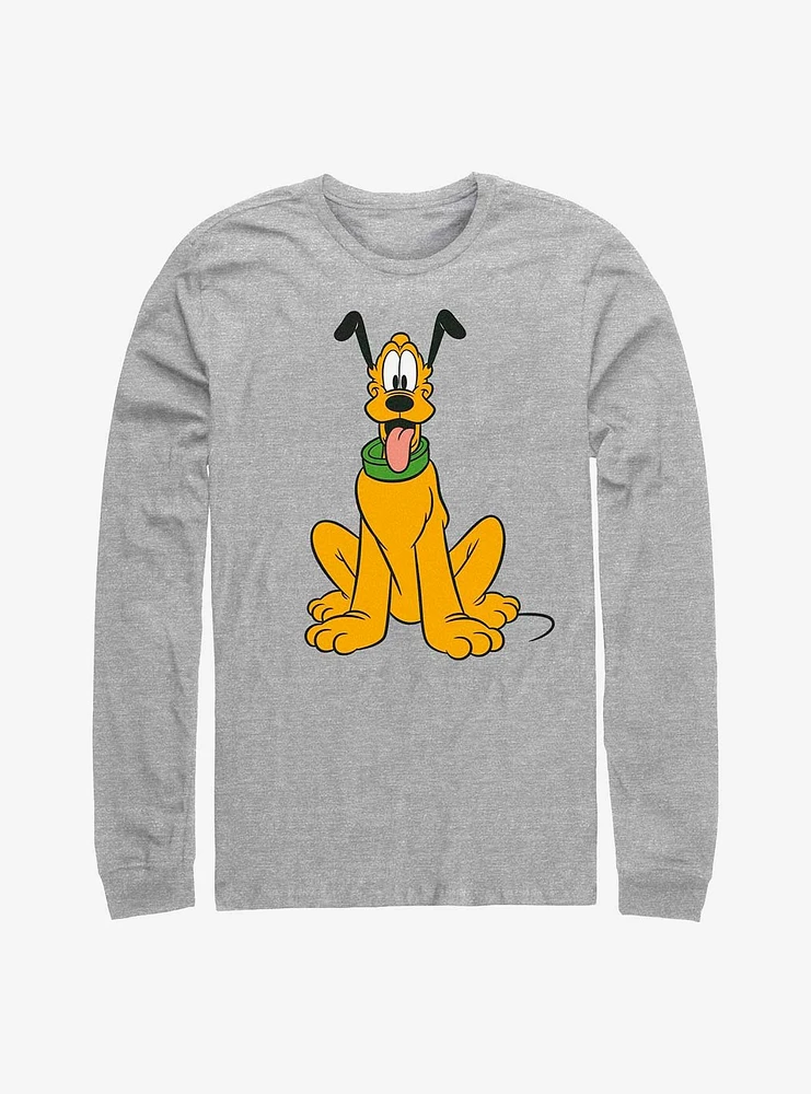 Disney Pluto Traditional Long-Sleeve T-Shirt