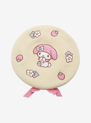 My Melody Floral Beret