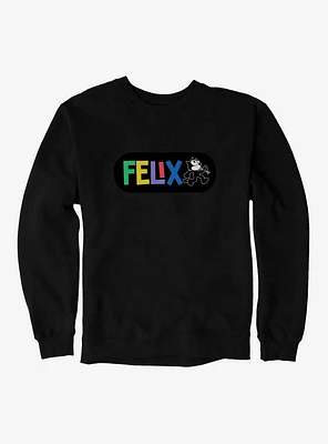 Felix The Cat Whistling And Walking Sweatshirt