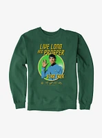 Star Trek Live Long And Prosper Sweatshirt