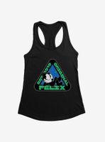 Felix The Cat Original Triangular Graphic Womens Tank Top