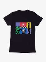 Felix The Cat 90s Graphic Collage Womens T-Shirt