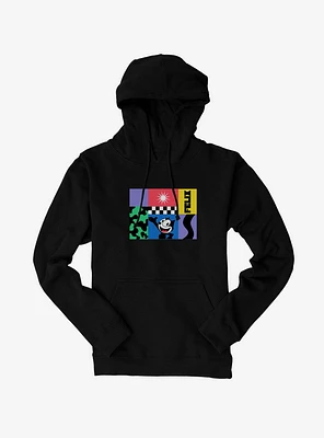 Felix The Cat 90s Graphic Collage Hoodie