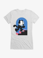 Felix The Cat Step By Girls T-Shirt