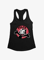 Felix The Cat Happy Smiles Sticker Graphic Girls Tank