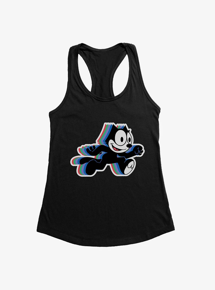 Felix The Cat Hologram Girls Tank