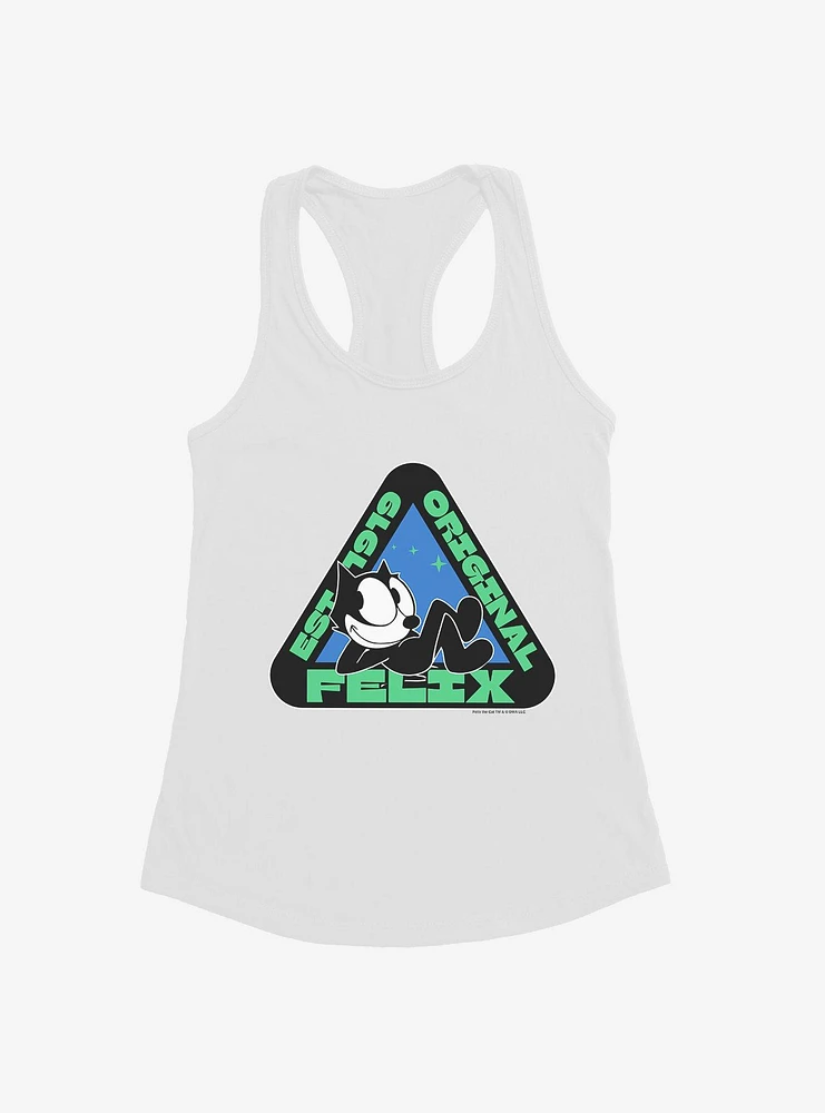 Felix The Cat Original Triangular Graphic Girls Tank