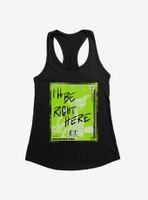 E.T. Right Here Womens Tank Top