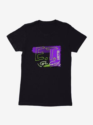 E.T. Neon Elliot Womens T-Shirt