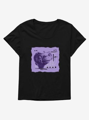 E.T. Close Up Womens T-Shirt Plus