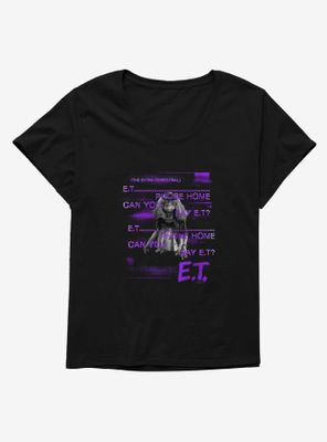 E.T. Phone Home Womens T-Shirt Plus