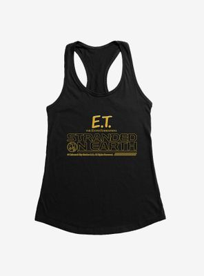 E.T. Stranded On Earth Womens Tank Top
