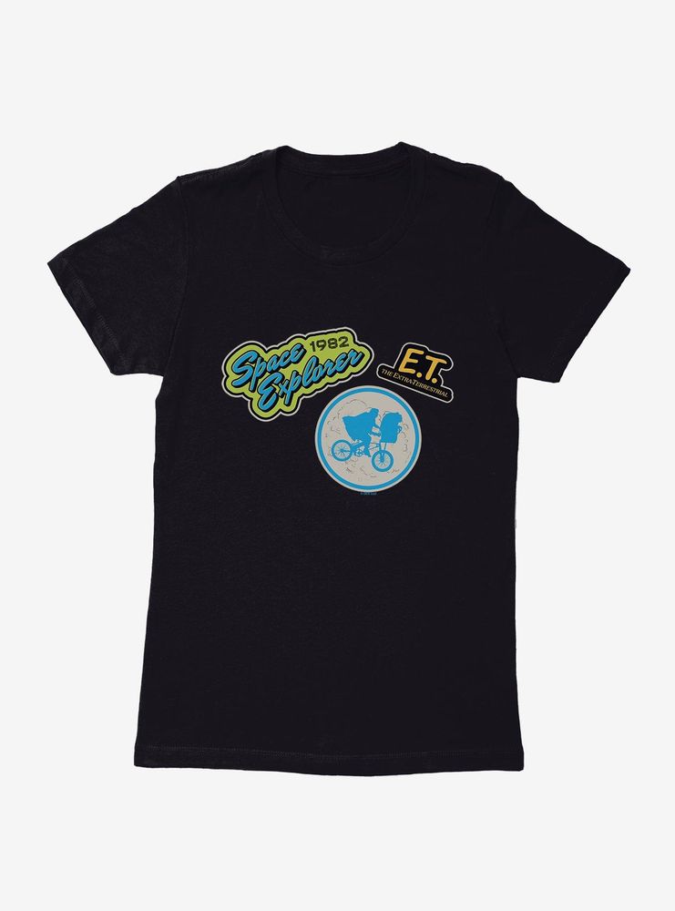 E.T. Patches Womens T-Shirt