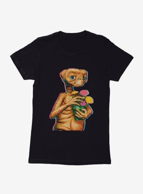 E.T. Flower Pot Womens T-Shirt